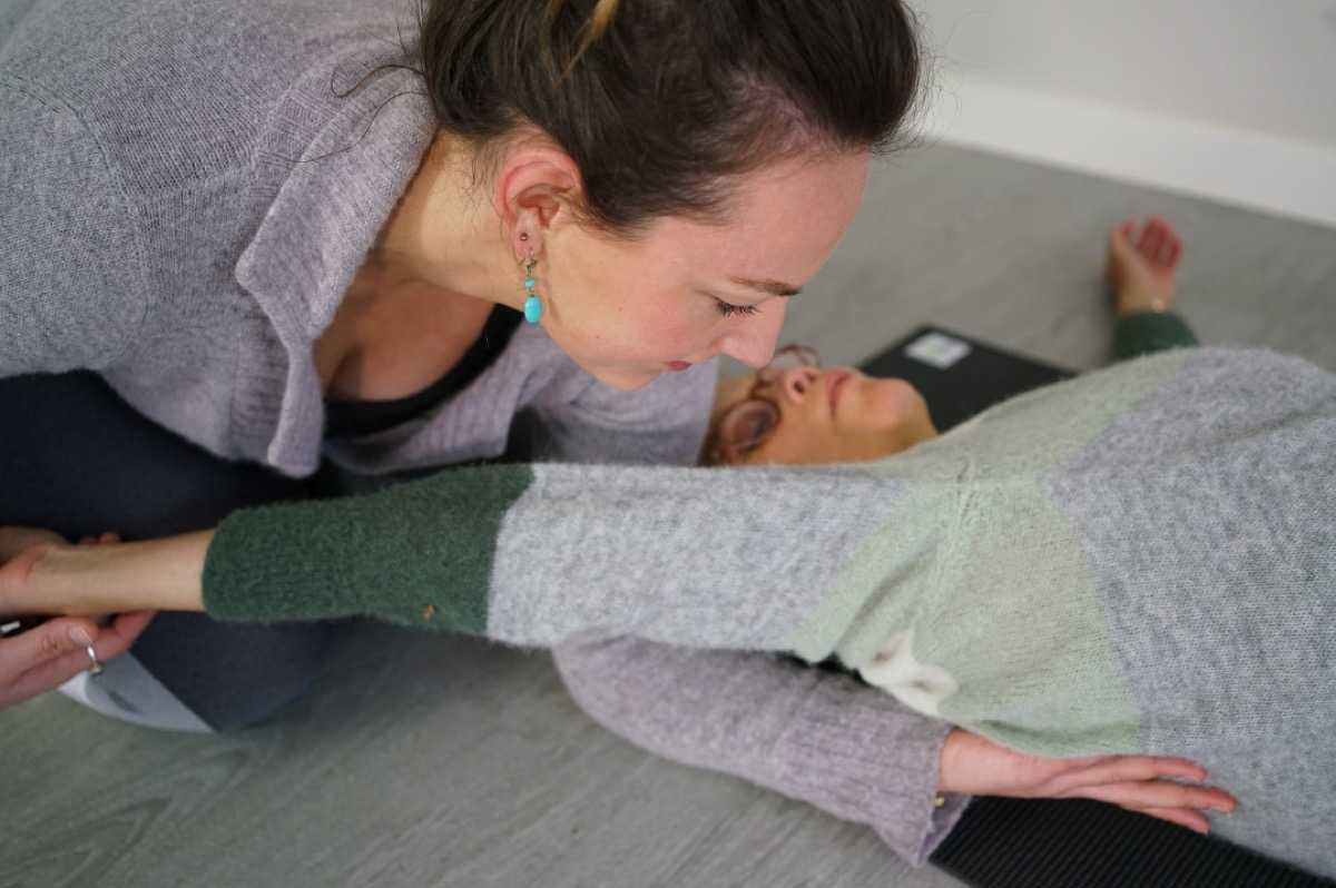 Lichaamsgerichte therapie sessie